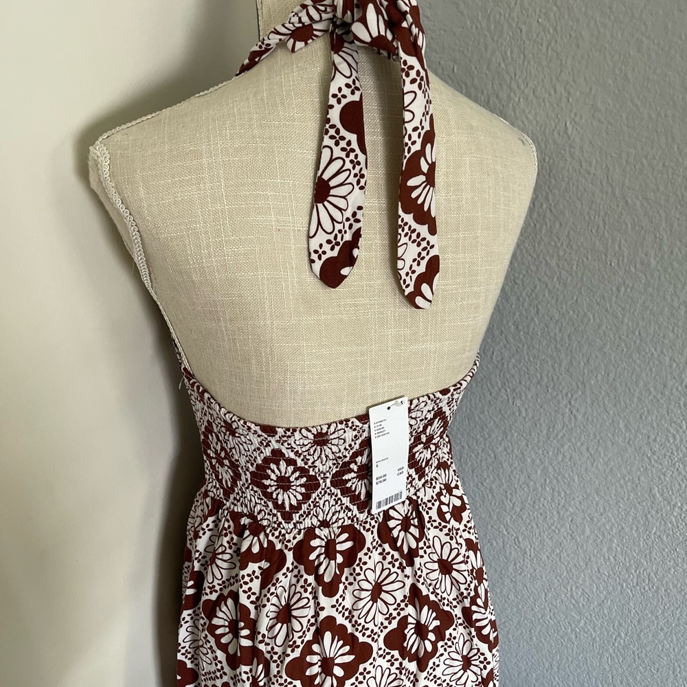 Urban Outfitters Printed Halter Mini Dress - Picture 8 of 11